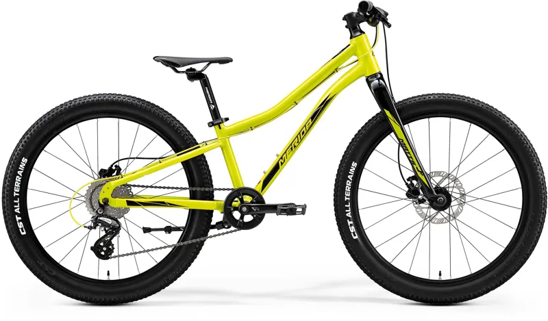 2021 Merida Matts J24 Plus Kids Bike in Yellow