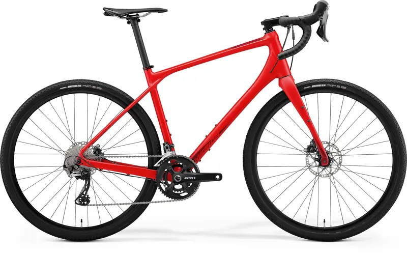 2021 Merida Silex 700 Race Gravel Bike in Red