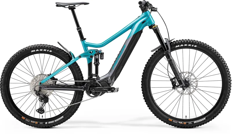 2021 Merida eOne-Sixty 700 Electric Mountain Bike in Blue