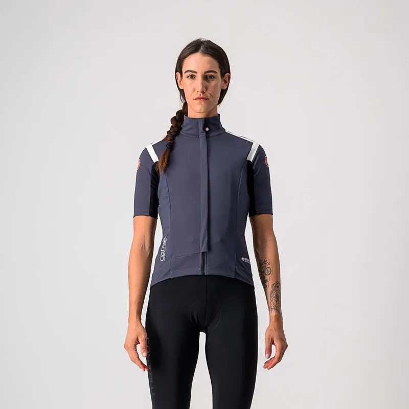 Castelli Gabba RoS Short Sleeve Womens Jersey in Blue