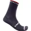 Castelli Rosso Corsa Pro 15 Socks in Blue