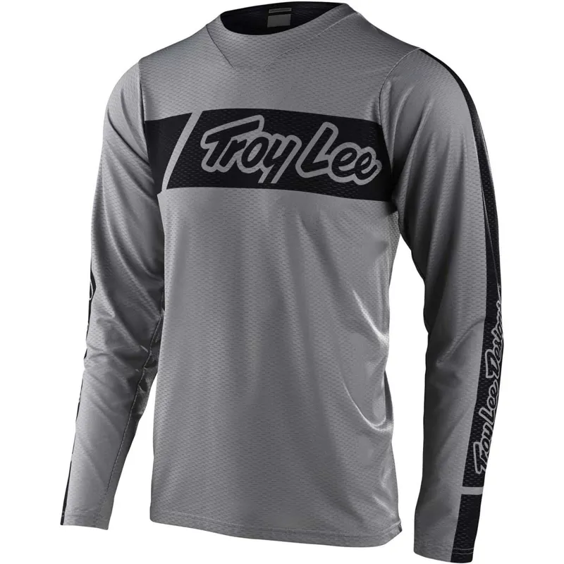 2021 Troy Lee Designs Skyline Air Long Sleeve Jersey in Grey