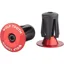 Wolf Tooth Alloy Bar End Plugs in Red