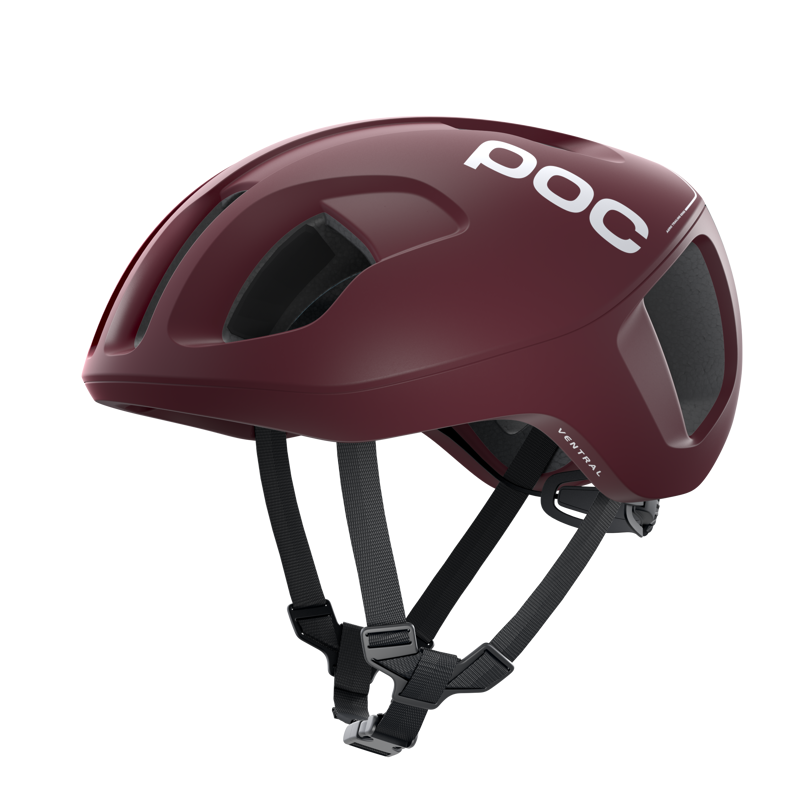 POC Ventral SPIN Road Helmet in Red-2