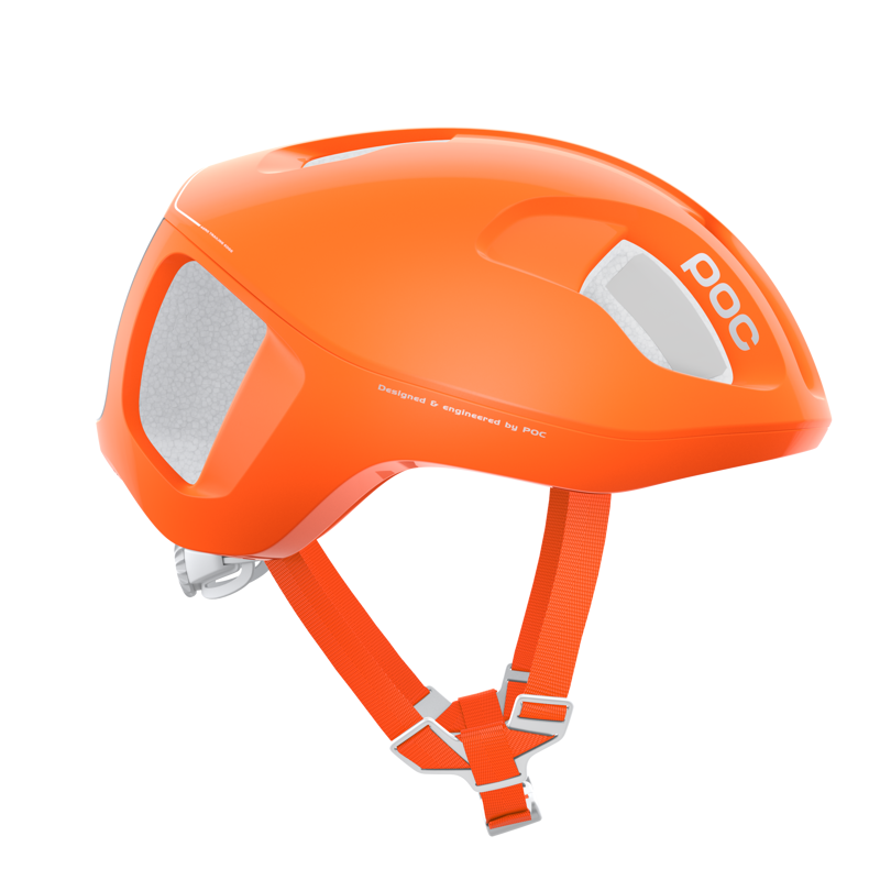 POC Ventral SPIN Road Helmet in Orange-1
