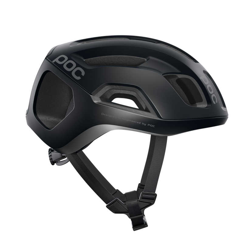 POC Ventral AIR SPIN Road Helmet in Black-2