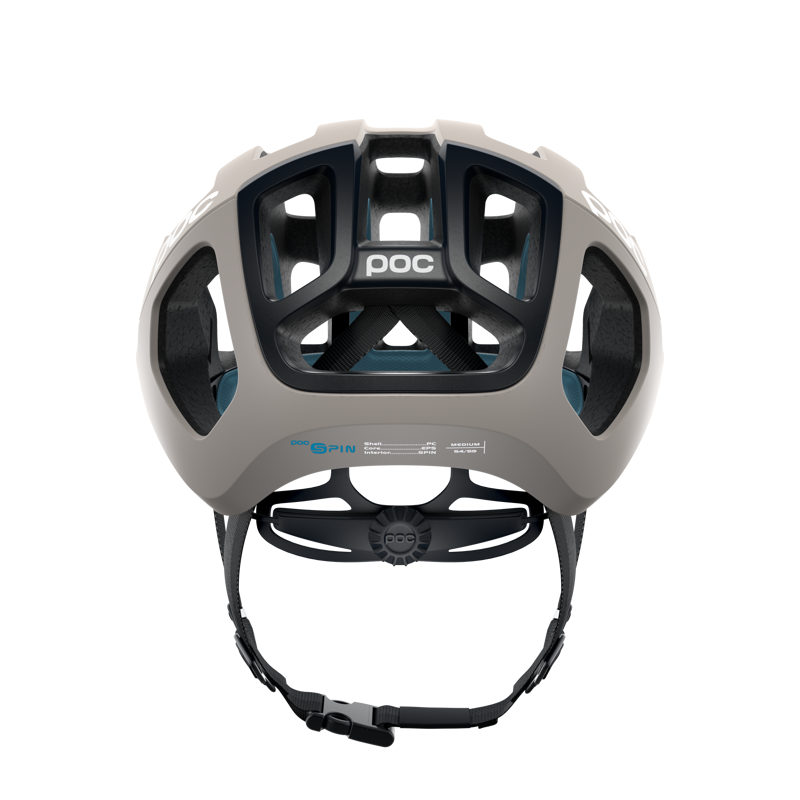 POC Ventral AIR SPIN Road Helmet in Grey-1