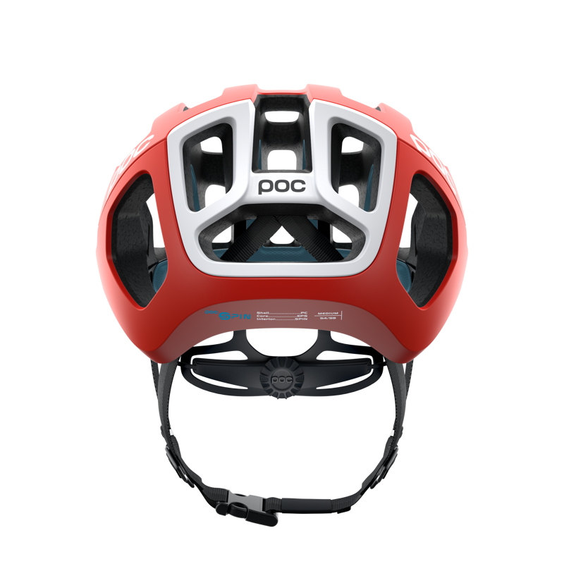 POC Ventral AIR SPIN Road Helmet in Red-3
