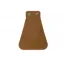 Brooks Leather Mudflap in Brown