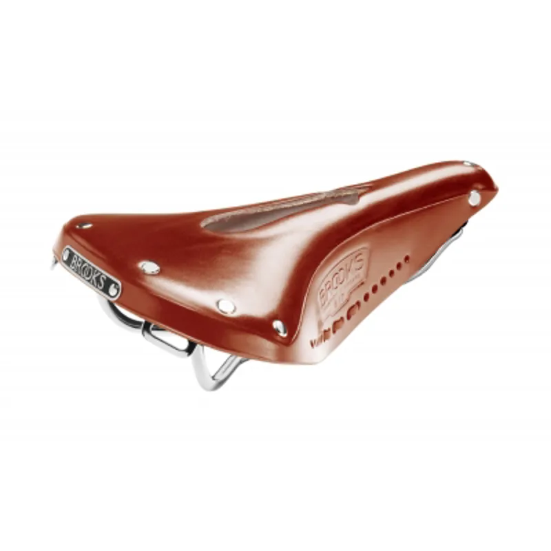 Brooks B17 Carved Saddle in Brown