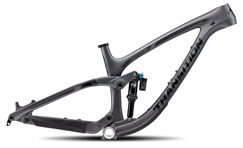 2020 Transition Sentinel Carbon FS Mountain Bike Frame in Grey