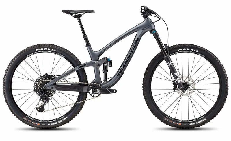 2020 Transition Sentinel Carbon GX FS Mountain Bike in Grey