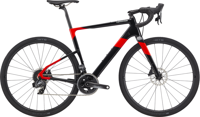 2020 Cannondale Topstone Carbon Force Etap AXS Gravel Bike in Black