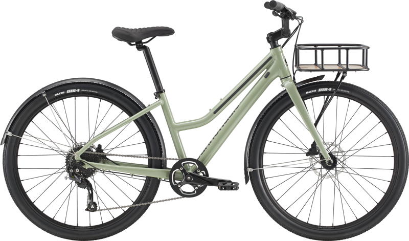 2020 Cannondale Treadwell EQ Remixte Womens Cruiser Bike in Green