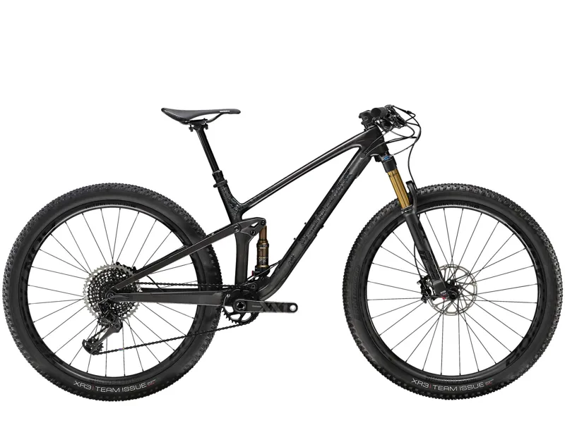 Trek Top Fuel 9.9 Carbon Full Suspension Mountain Bike in Black