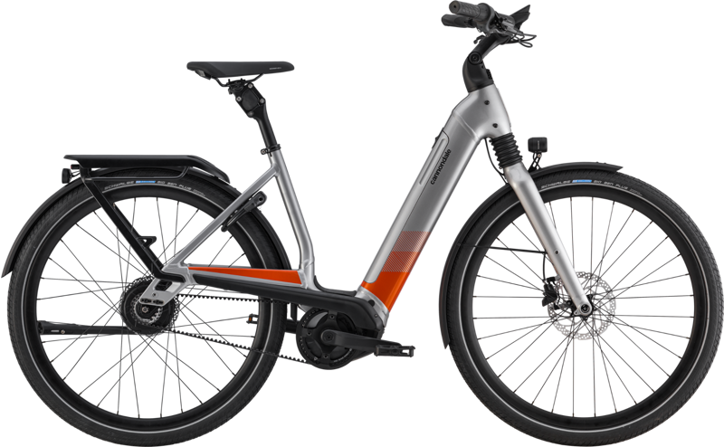 2021 Cannondale Mavaro Neo 1 Electric Hybrid Bike in Grey