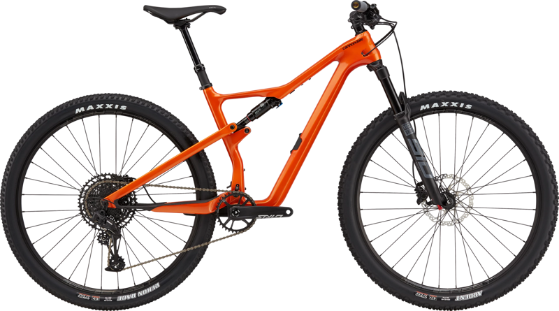 2021 Cannondale Scalpel SE 2 Carbon Mountain Bike in Orange