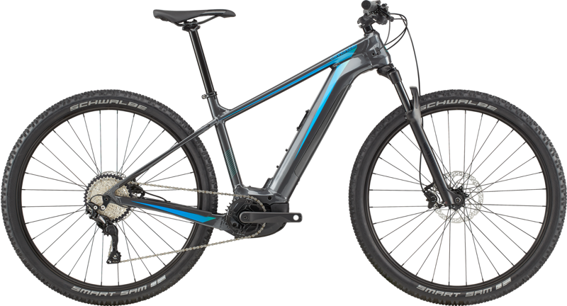 2021 Cannondale Trail Neo S 2 Electric Mountain Bike in Grey