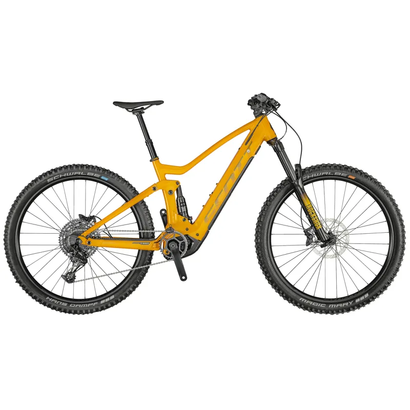 2021 Scott Genius eRIDE 930 Electric Mountain Bike in Yellow