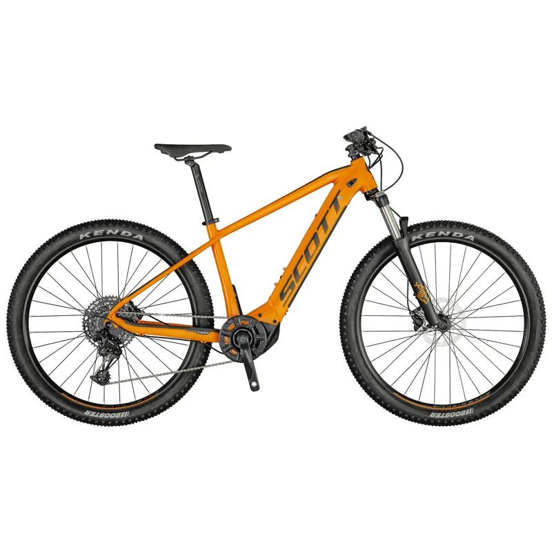 2021 Scott Aspect eRIDE 920 Electric Mountain Bike in Orange 