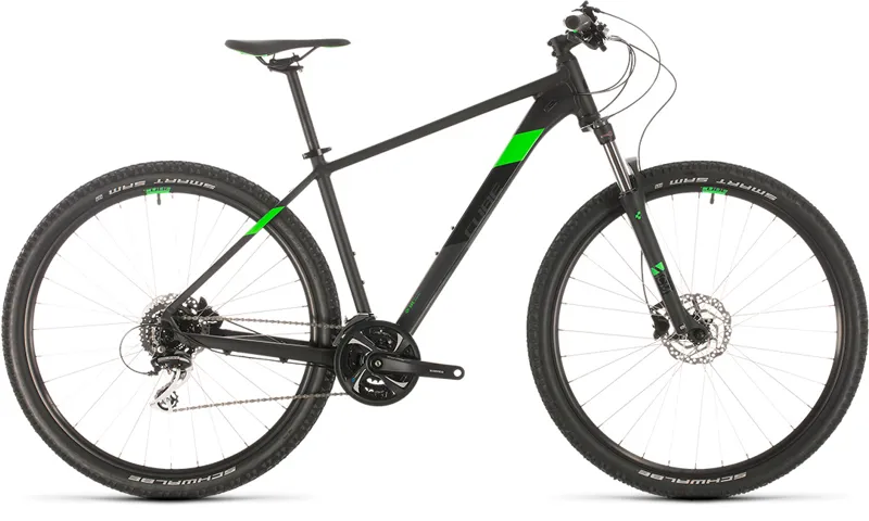 2020 Cube Aim Race Hardtail Mountain Bike in Black