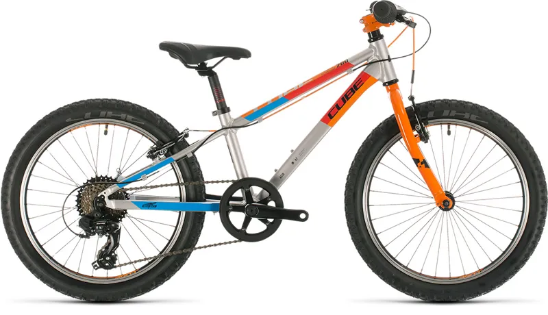 2021 Cube Acid 200 Childs Bike in Silver