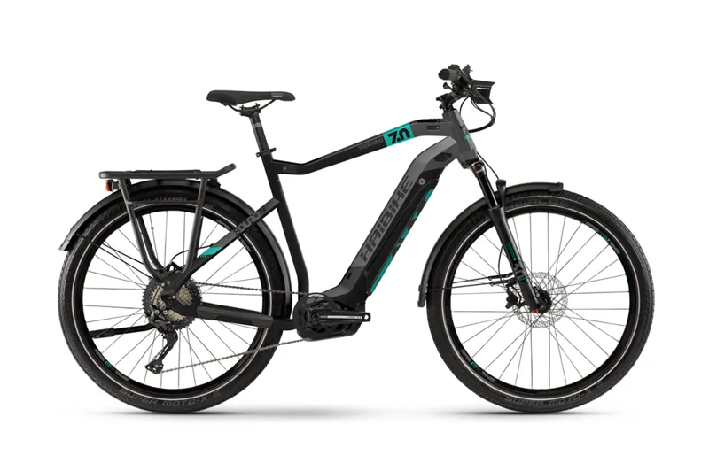2020 Haibike Sduro Trekking 7.0 Electric Hybrid Bike in Grey