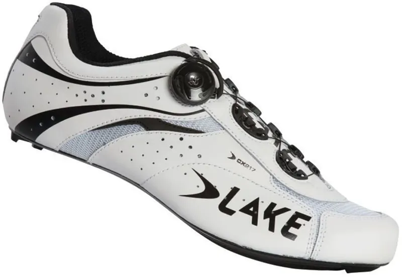 Lake CX217 Road Shoes in White
