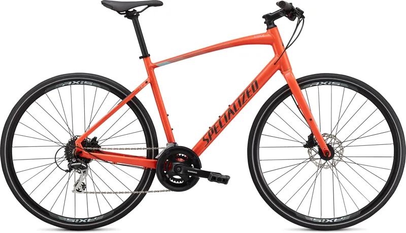 2021 Specialized Sirrus 2.0 Hybrid Bike in Orange