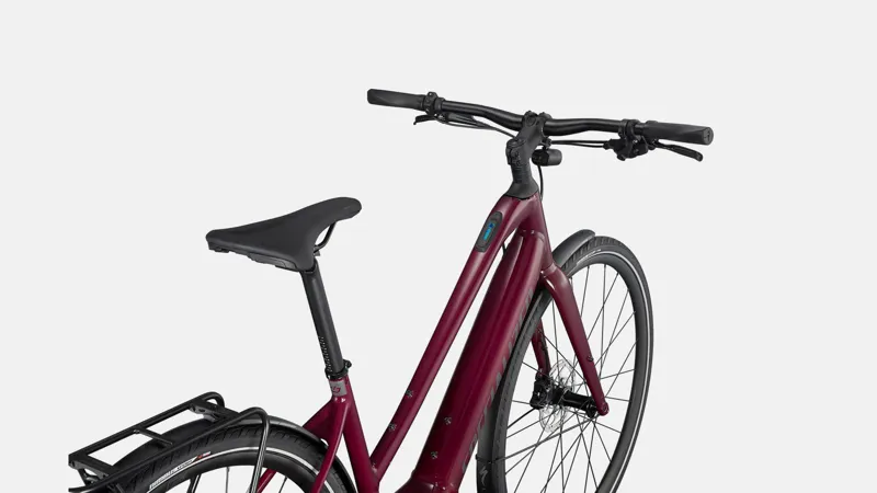 Specialized Turbo Vado SL 4.0 EQ Electric Hybrid Bike in Red-5