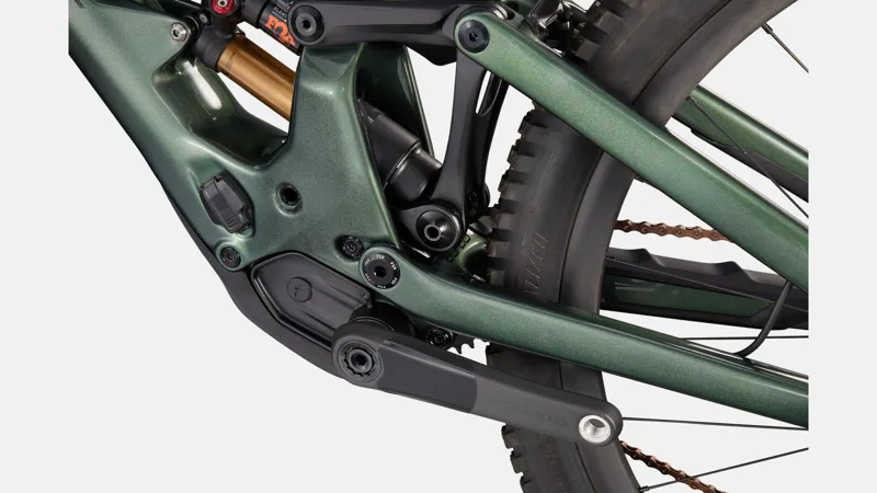 Specialized S-Works Turbo Kenevo SL Electric Carbon Mountain Bike in Green-3