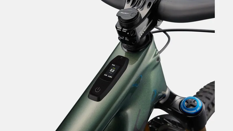 Specialized S-Works Turbo Kenevo SL Electric Carbon Mountain Bike in Green-1