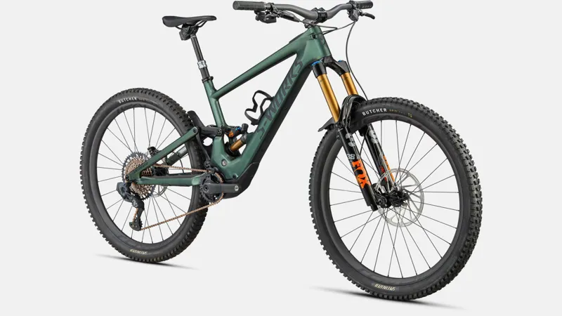 Specialized S-Works Turbo Kenevo SL Electric Carbon Mountain Bike in Green-9