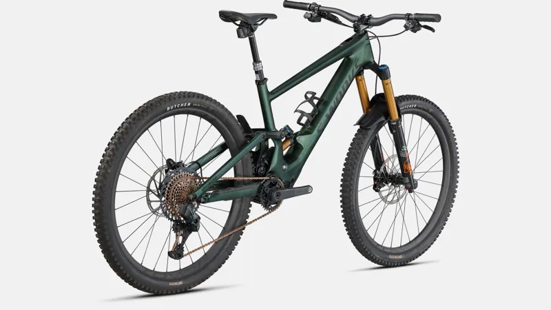Specialized S-Works Turbo Kenevo SL Electric Carbon Mountain Bike in Green-8