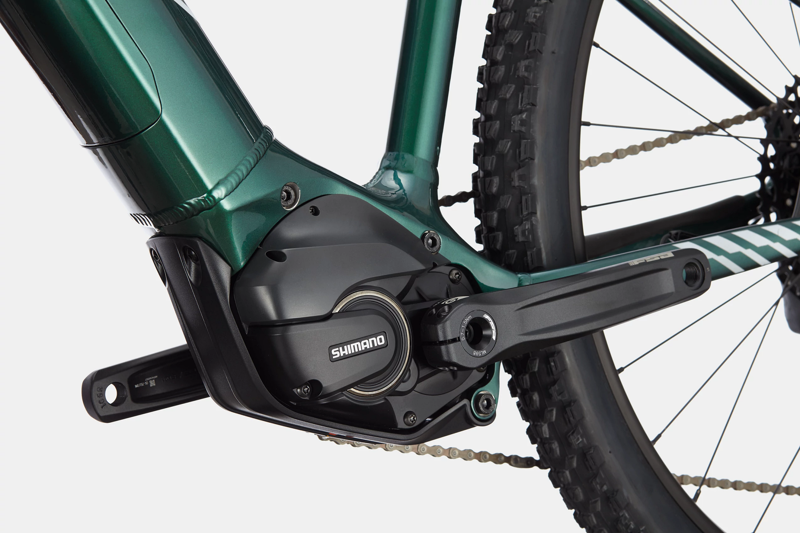 2021 Cannondale Trail Neo S 1 Electric Mountain Bike in Green-3