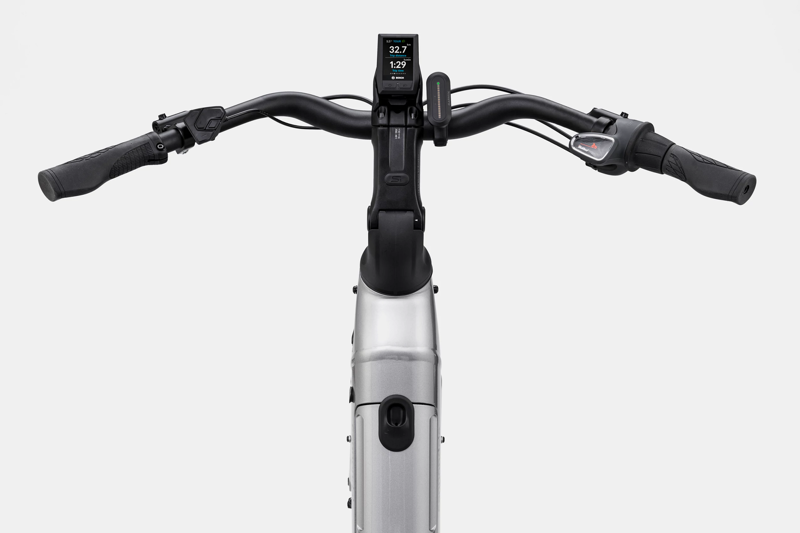 2021 Cannondale Mavaro Neo 1 Electric Hybrid Bike in Grey-7