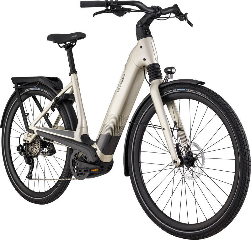 2021 Cannondale Mavaro Neo 3 Electric Hybrid Bike in Brown-5