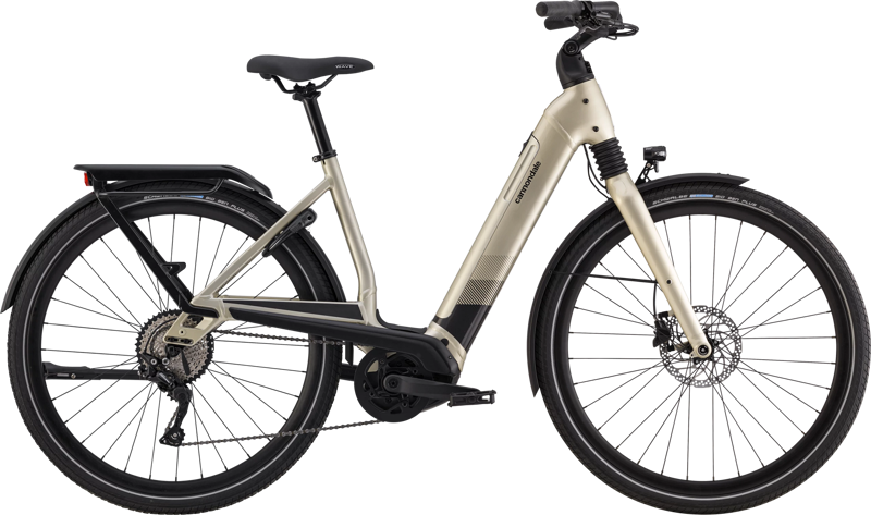 2021 Cannondale Mavaro Neo 3 Electric Hybrid Bike in Brown