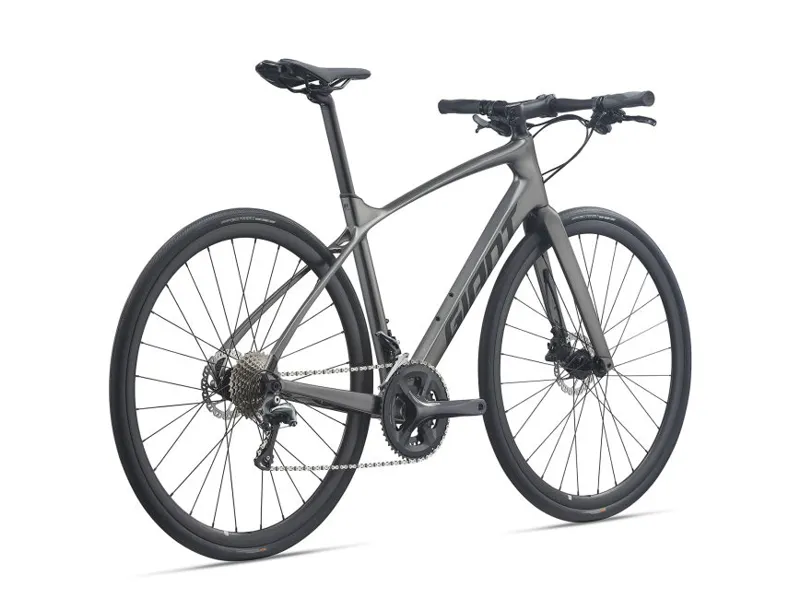 2021 Giant FastRoad Advanced 2 Hybrid Bike in Grey-7
