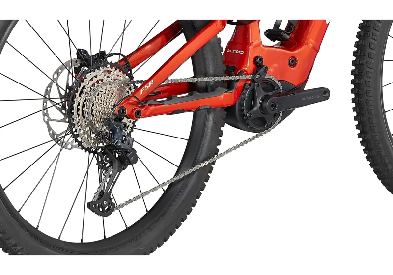 2021 Specialized Turbo Levo Comp Electric Mountain Bike in Red-2