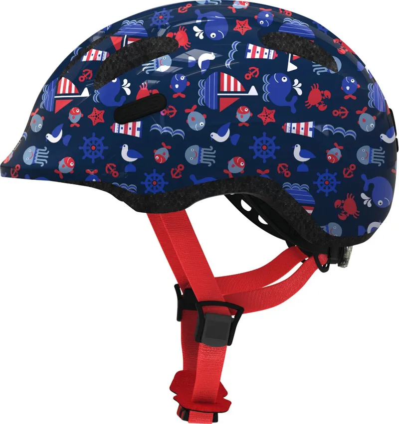 Abus Smiley 2.1 Kids Helmet in Blue