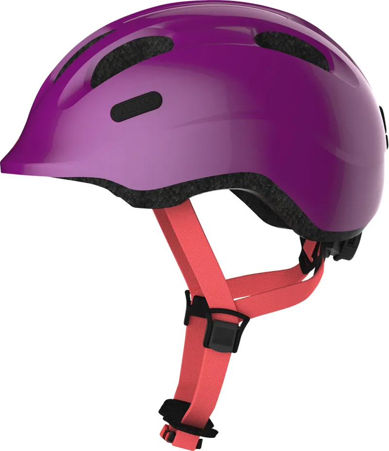 Abus Smiley 2.1 Kids Helmet in Purple