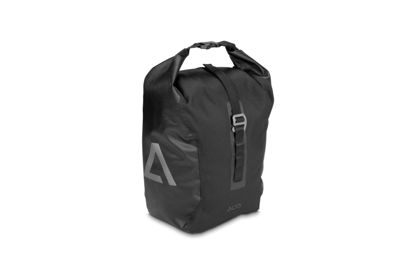 Acid Panniers Travlr 15 Bag in Black