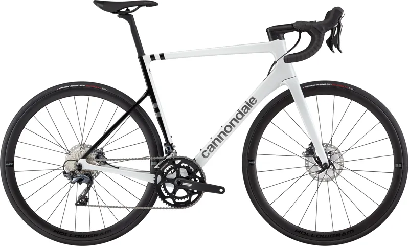 2021 Cannondale SuperSix EVO Carbon Disc Ultegra Road Bike in White