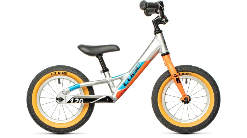 2022 Cube Cubie 120 Walk 12in Kids Bike in Silver