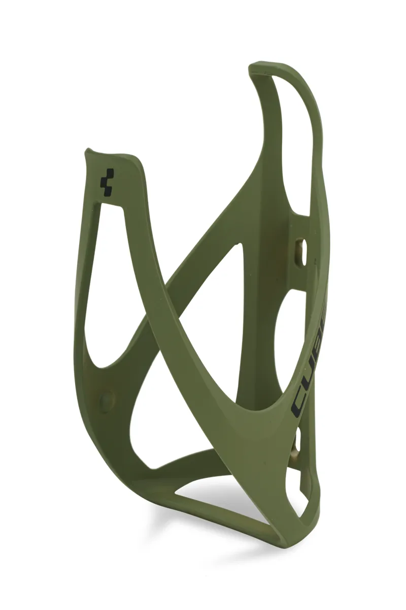 2022 Cube HPP Bottle Cage in Matt Olive/ Black