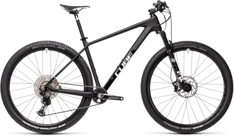 2021 Cube Reaction C:62 Race Mountain Bike in Black