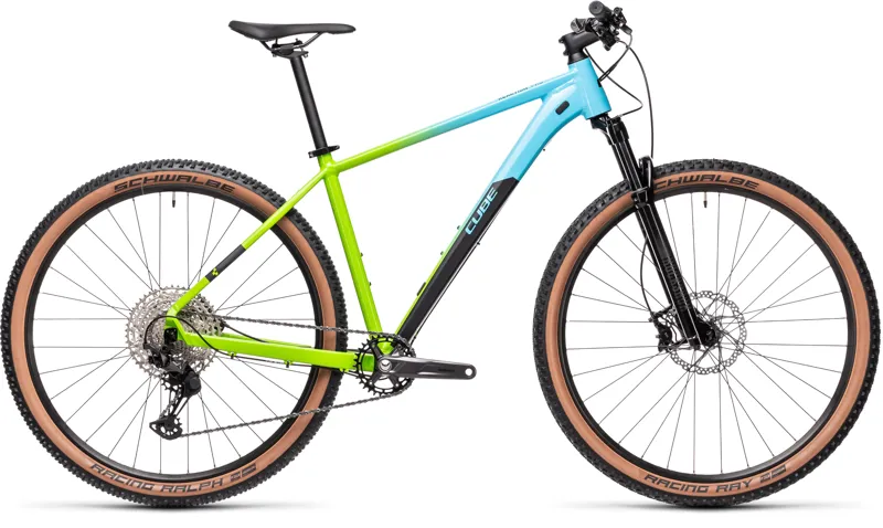 2021 Cube Reaction Pro Mountain Bike in Blue