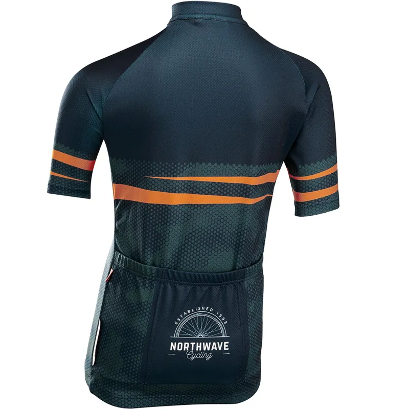 Northwave Origin Junior Short Sleeved Jersey in Blue-1