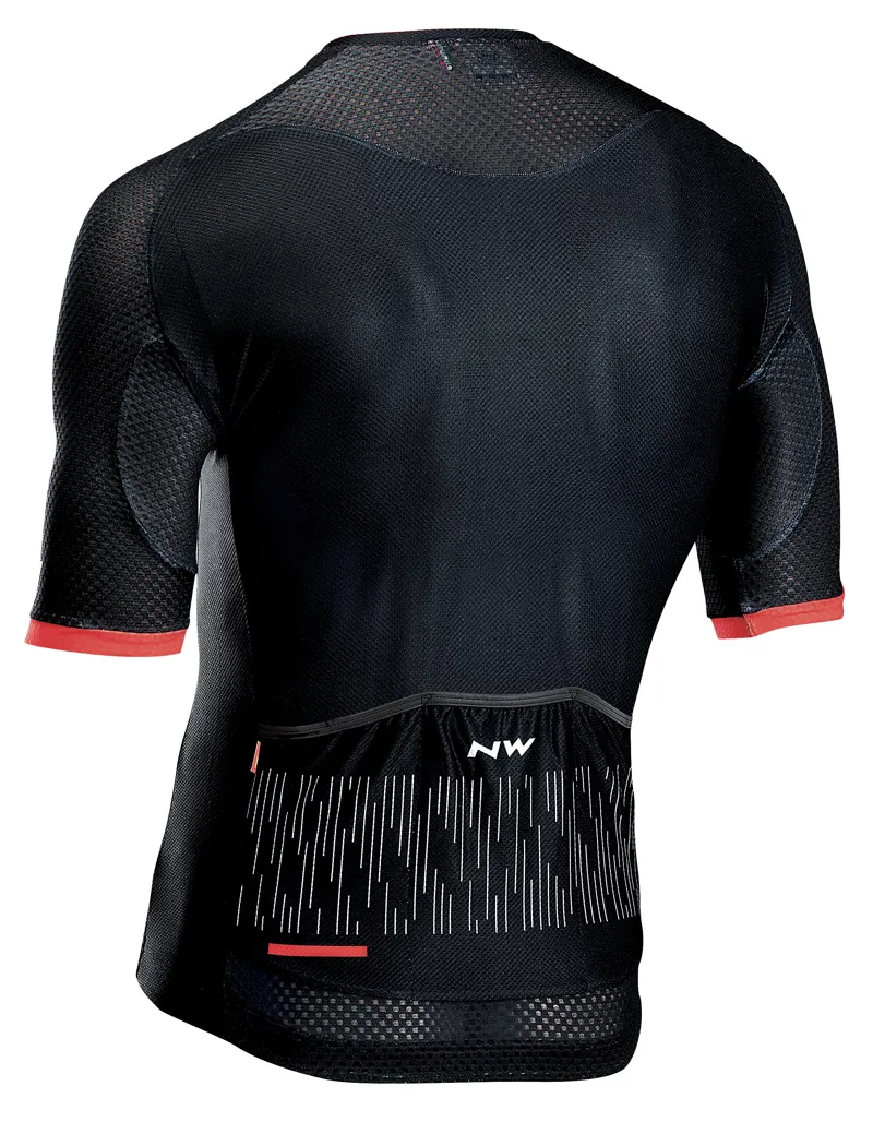 Northwave Storm Air Short Sleeved Jersey in Black-1